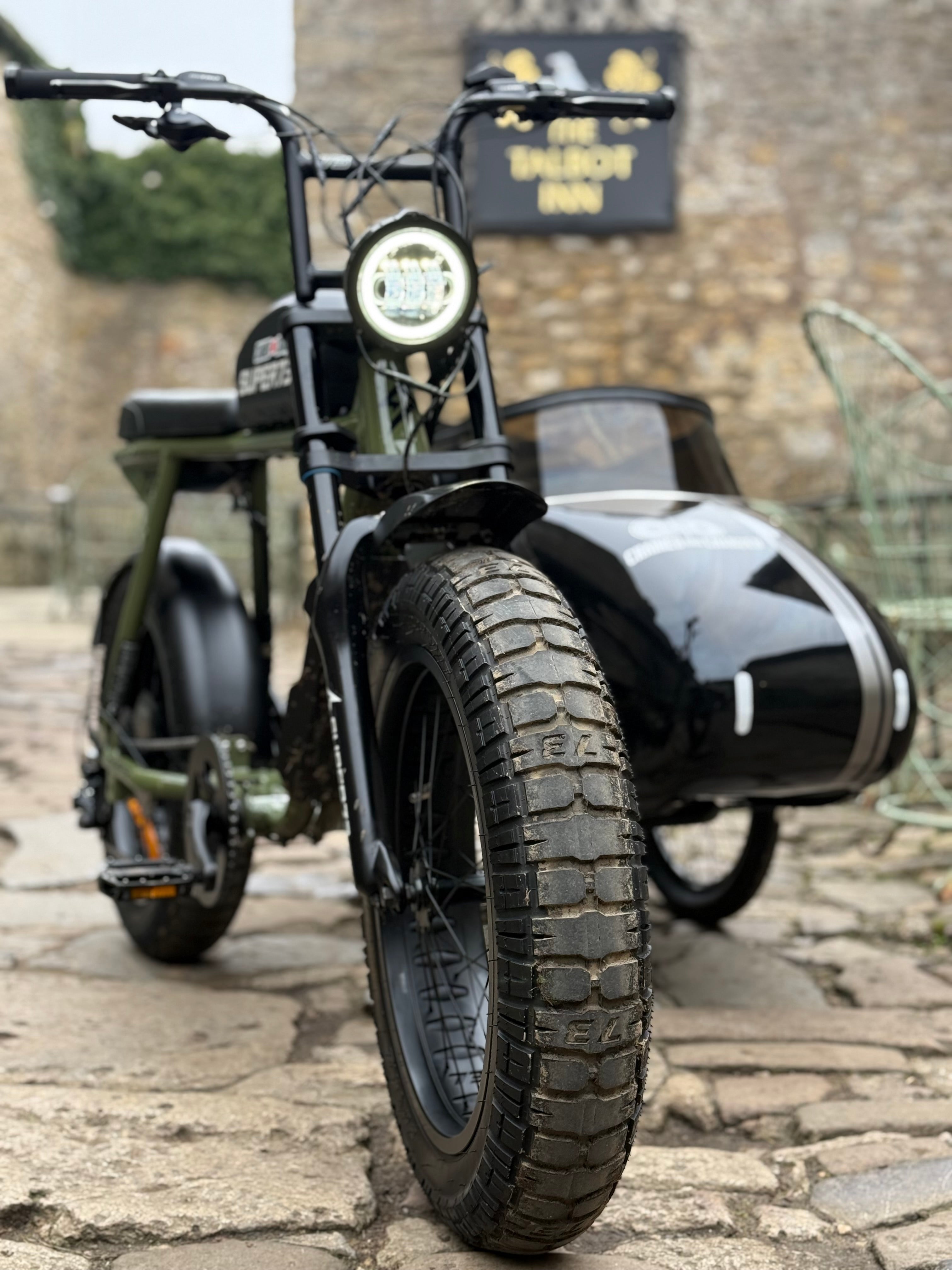 Electric Bike With Sidecar MOD Easy SideCar Sahara Limited Edition