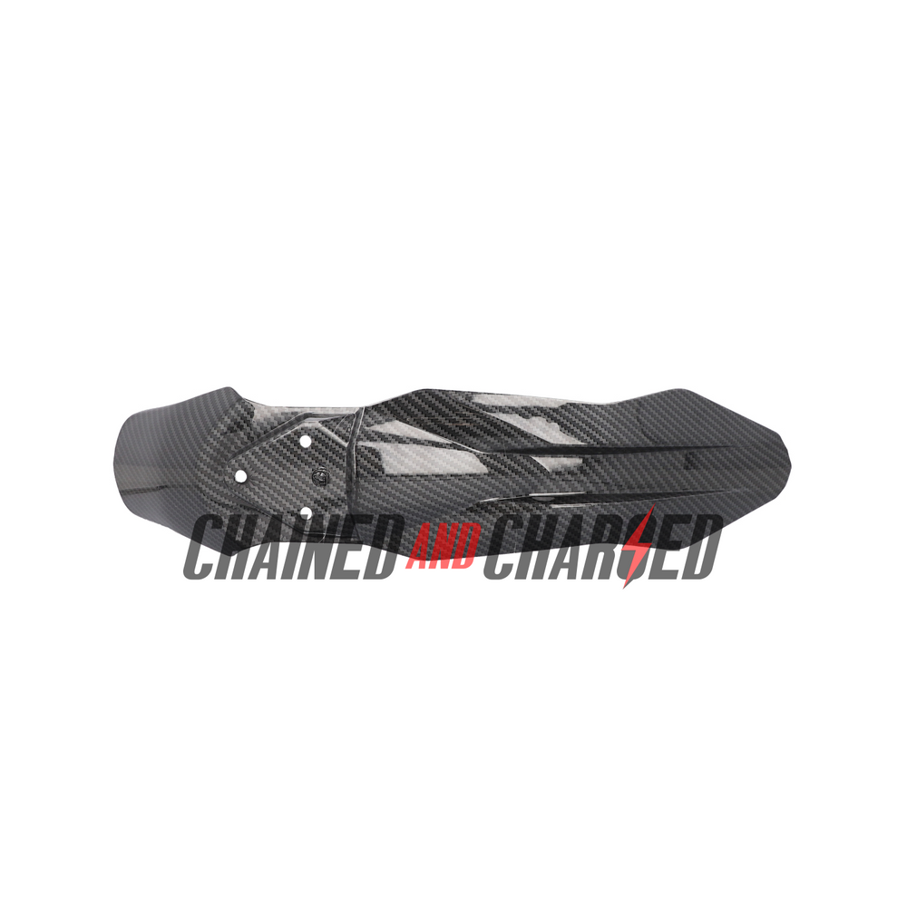 CARBON IMITATION FRONT MUD GUARD - TALARIA