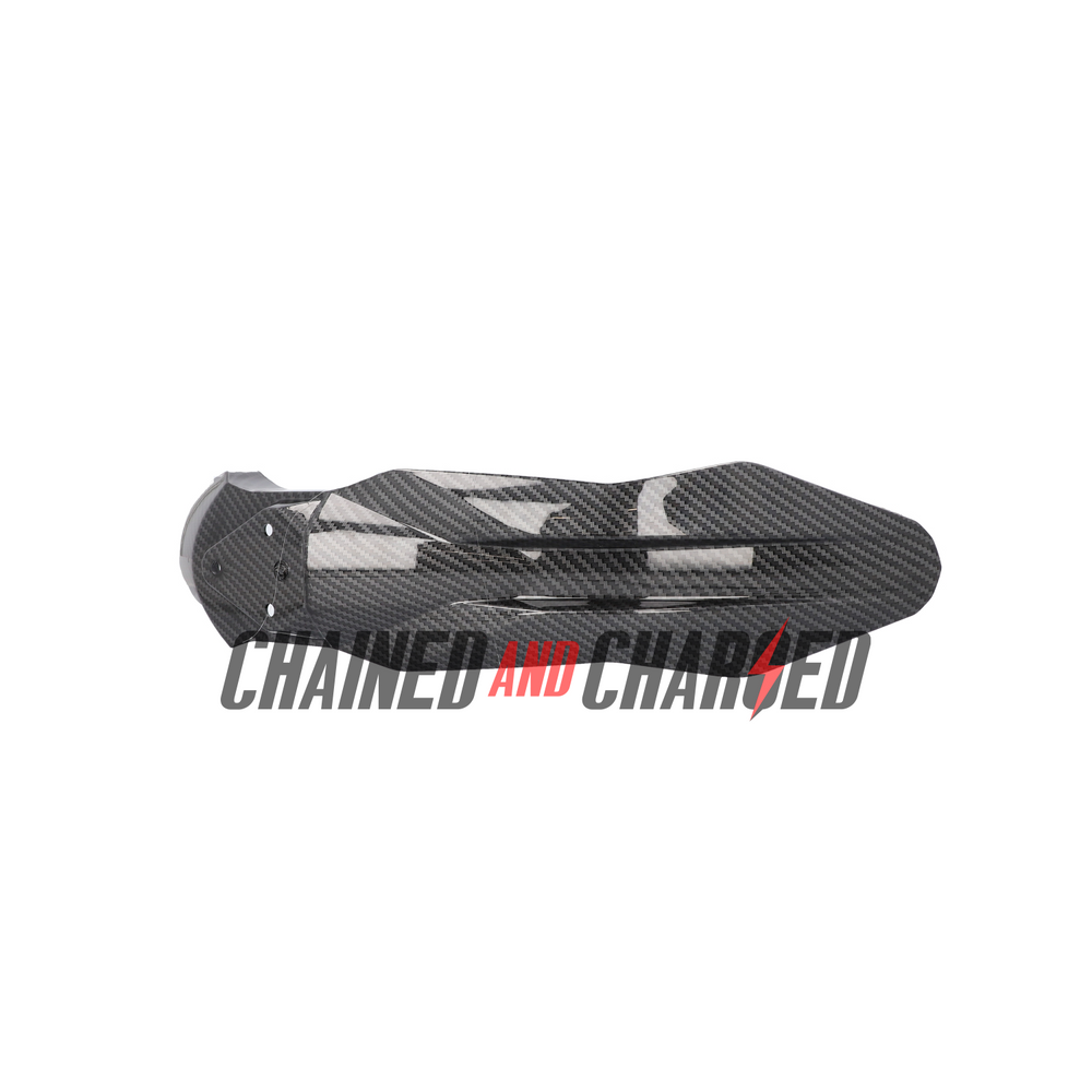 CARBON IMITATION FRONT MUD GUARD - TALARIA