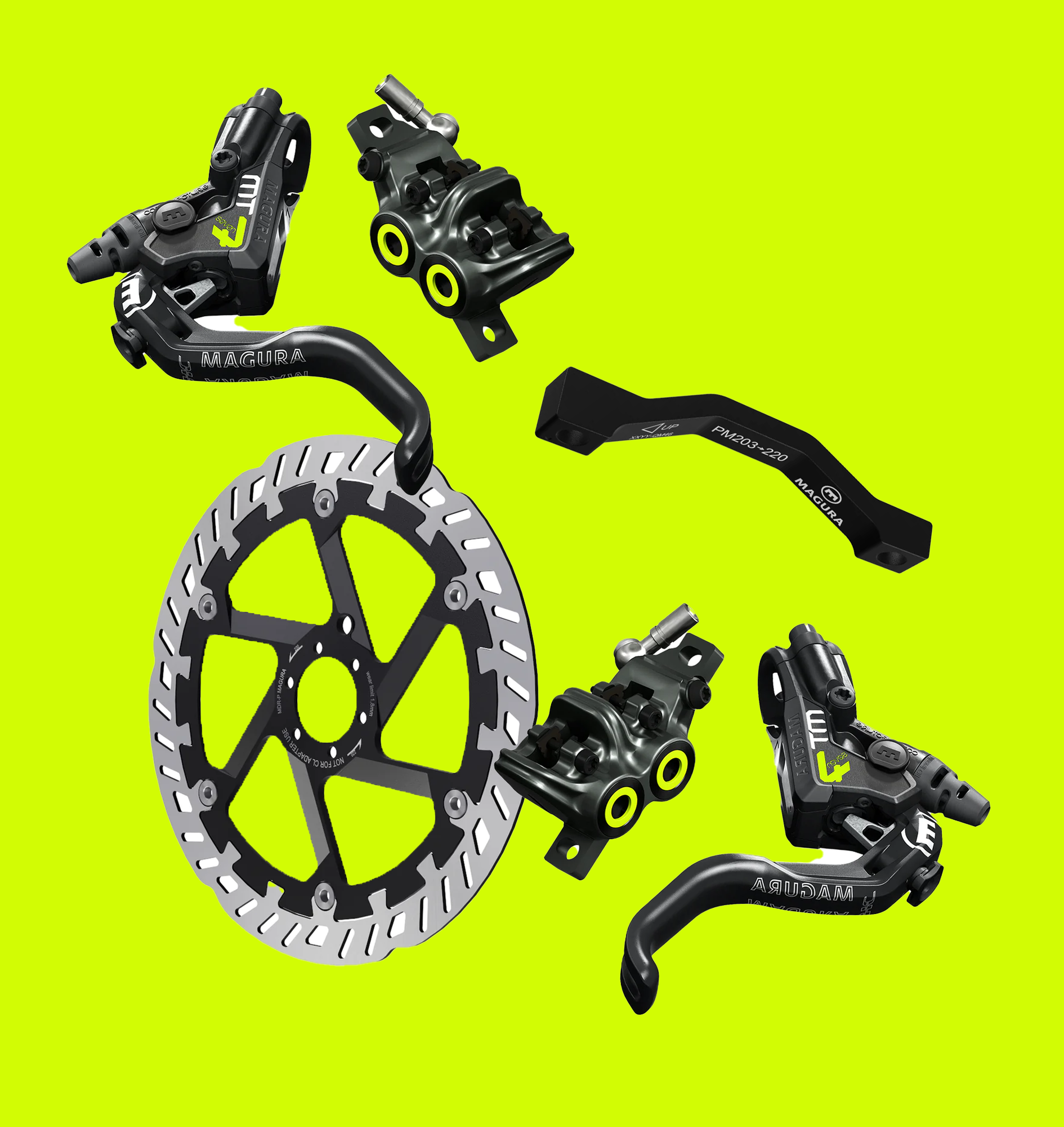 ULTIMATE MT7 MAGURA FRONT REAR BRAKE UPGRADE KIT Chained and Charged