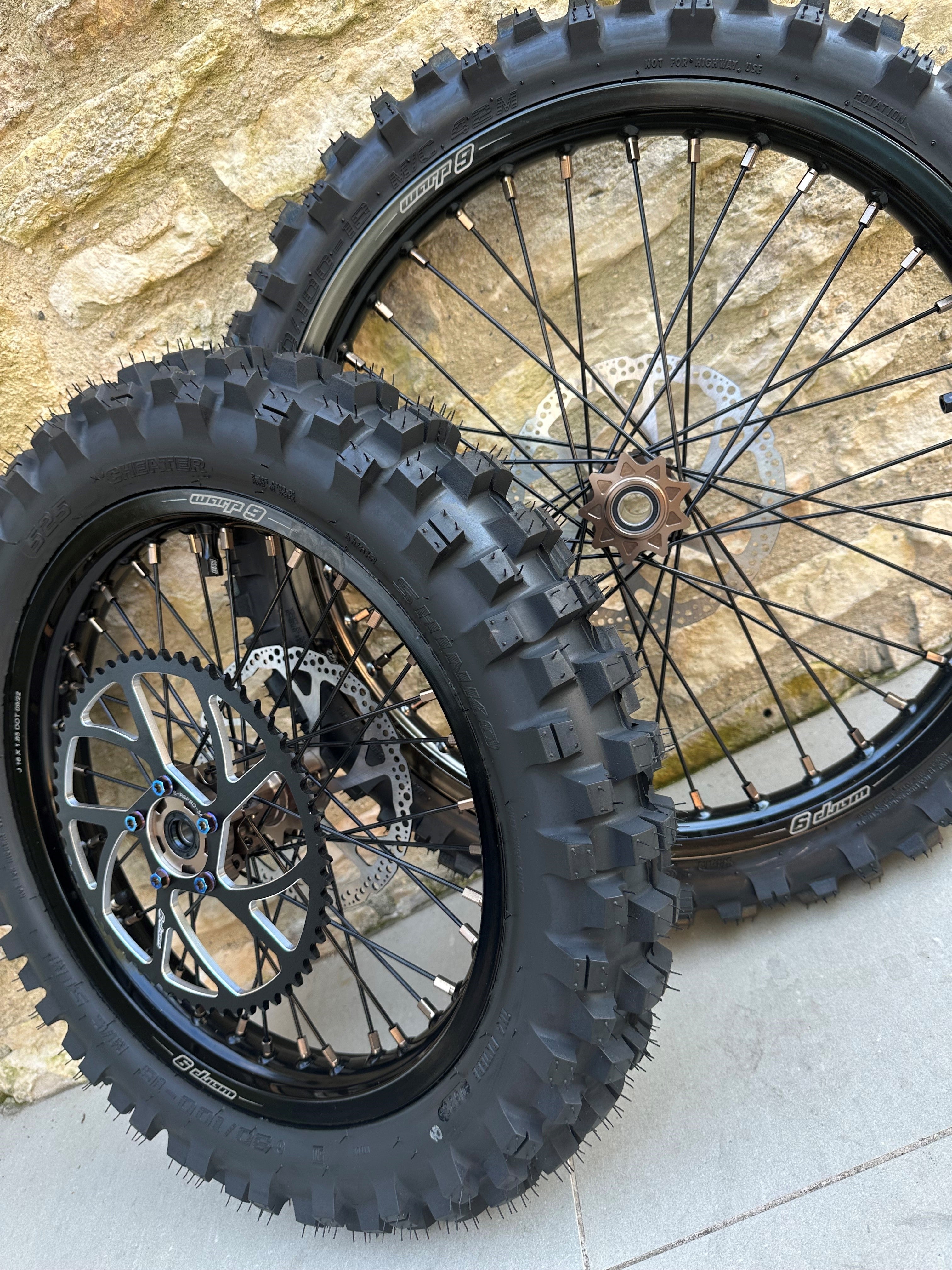 CUSTOM BUILD WARP9 WHEEL SETS – Chained and Charged