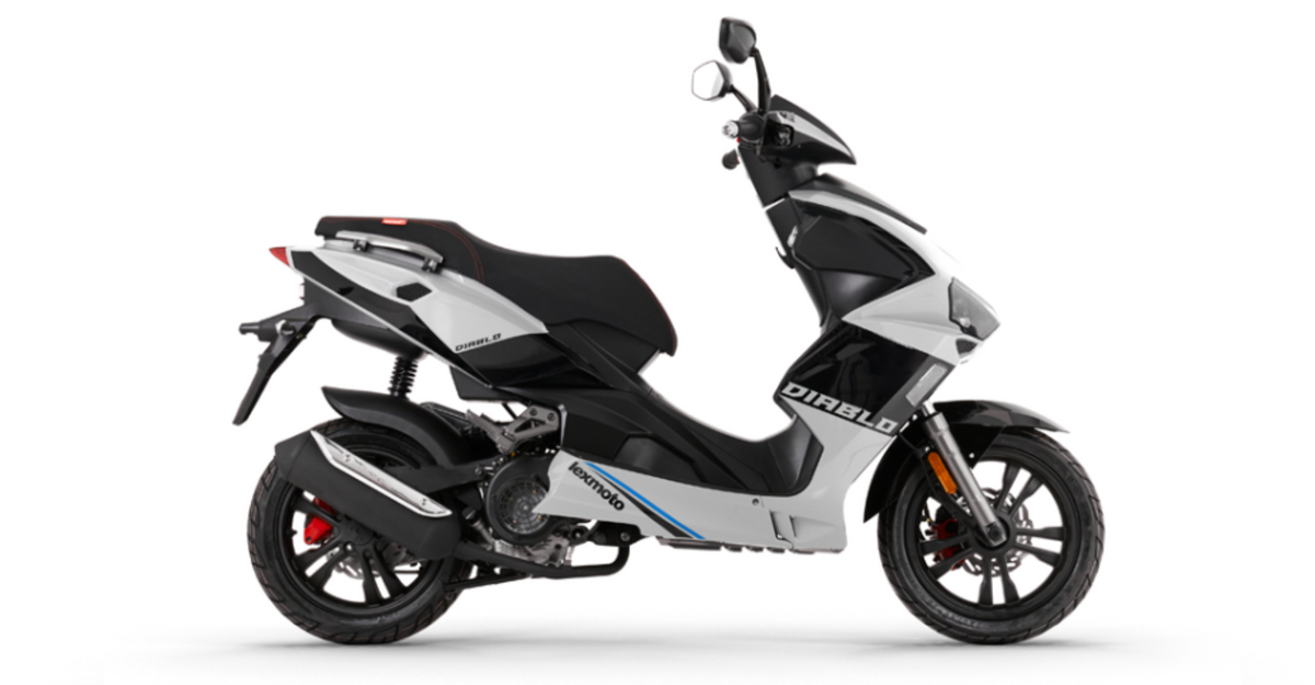 Lexmoto Diablo 50 E55 UK | Finance from £1 Deposit | Fast Delivery