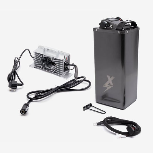 72V 100AH SUR RON BATTERY WITH CHARGER - EBMX