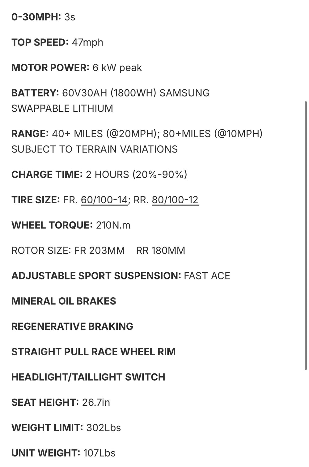 ERIDE PRO - MINI - 6KW - 2026