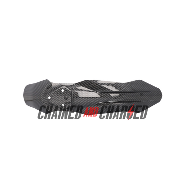 CARBON IMITATION FRONT MUD GUARD - TALARIA