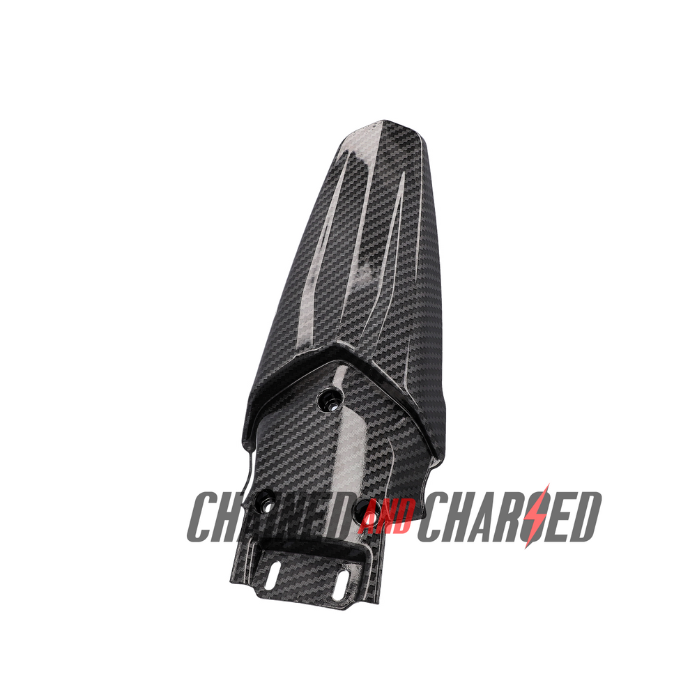 CARBON IMITATION REAR FENDER MUD GUARD - TALARIA